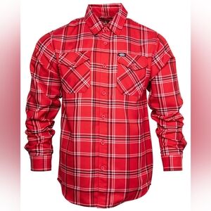 Dixxon Flannel Eddie Van Halen Eruption Button Down Shirt NEW